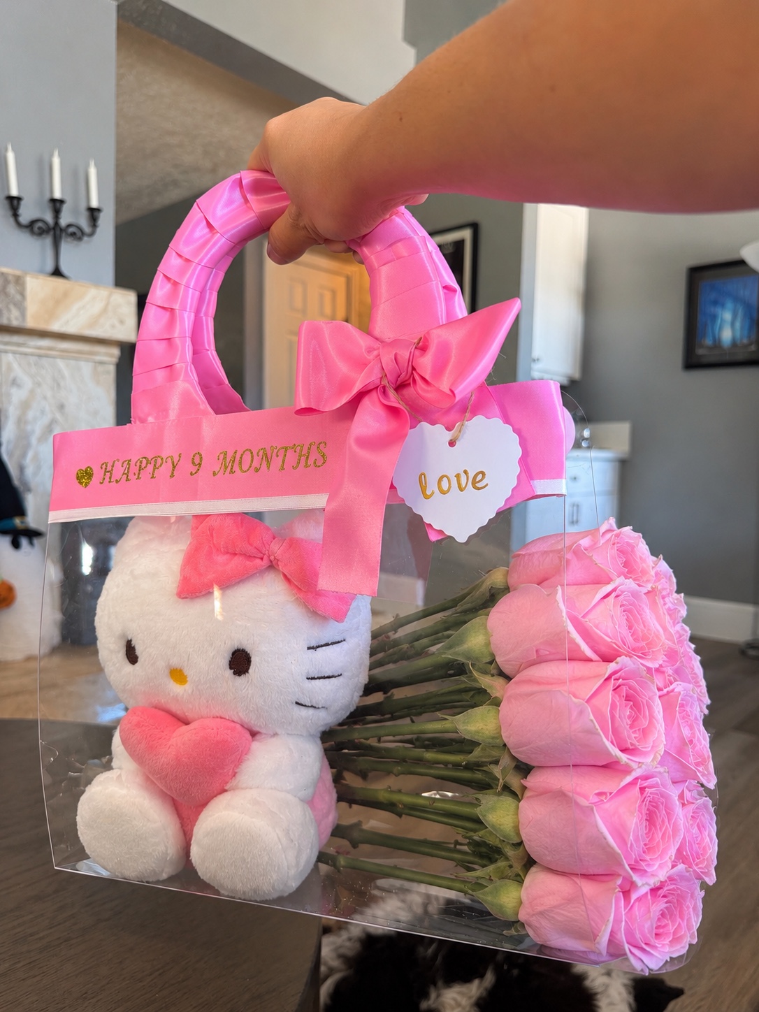 Personalized Hello Kitty Flower Bag - photo 1