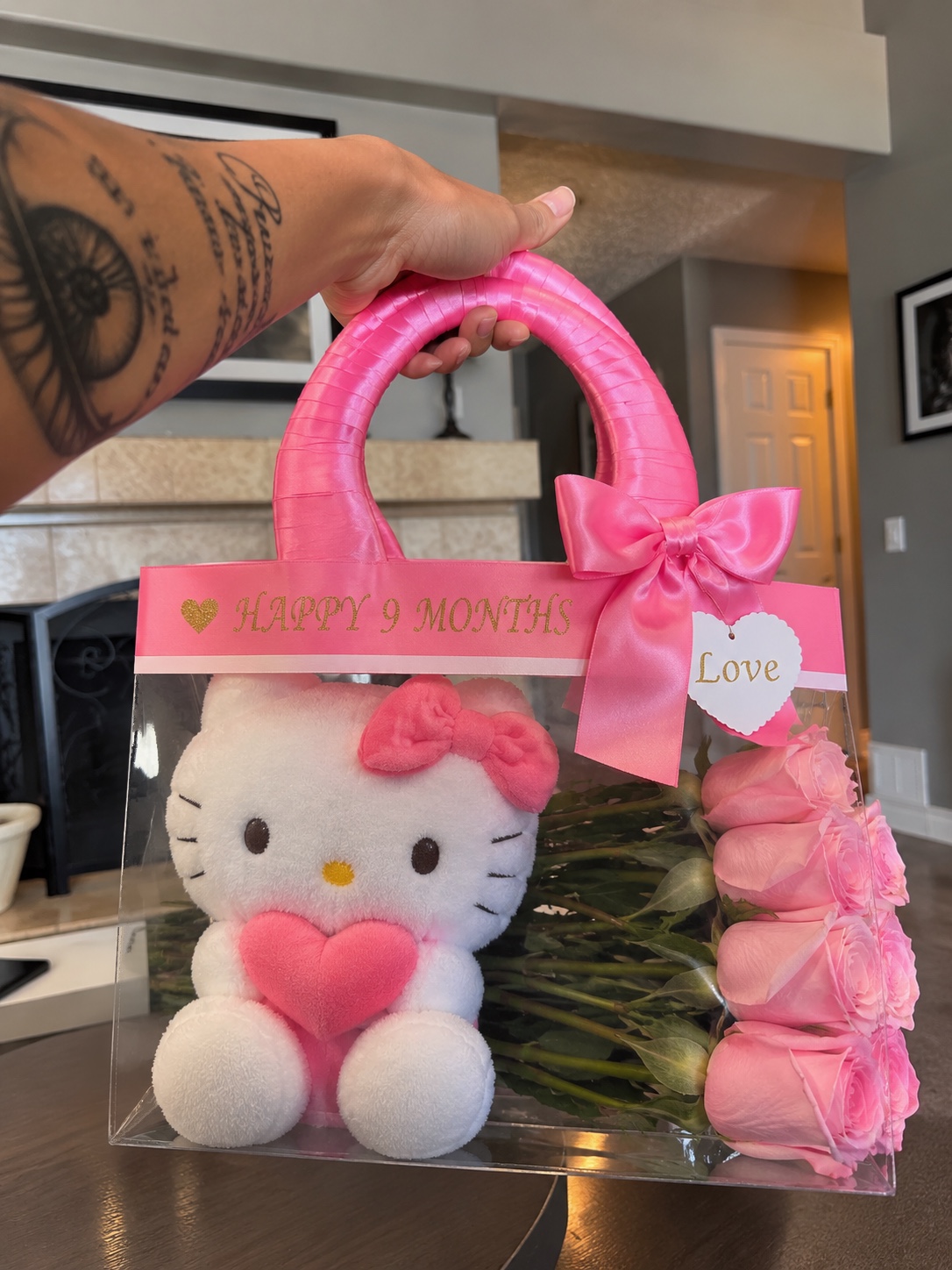 Personalized Hello Kitty Flower Bag - photo 2